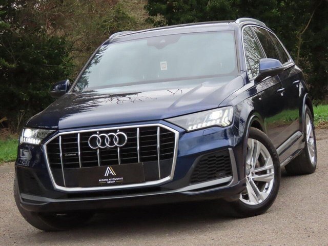 View our Audi Q7 3.0 TDI V6 50 S line SUV 5dr Diesel Tiptronic quattro Euro 6 (s/s) (286 ps)